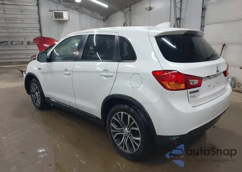 2017 Mitsubishi Outlander Sport 2.4 Se из США, поврежденный, VIN JA4AR3AW2HZ054979